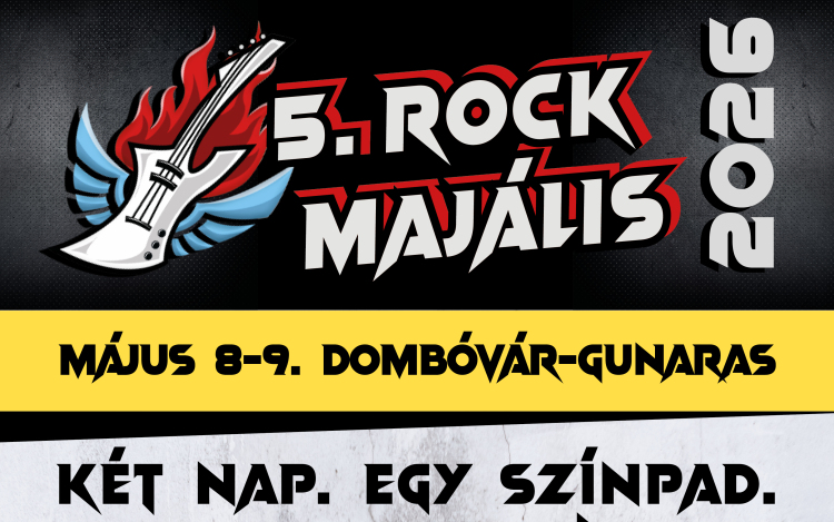 Két napig élő rockzene a dombóvári Rockmajálison