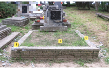 Elismerte tettét a várongi sírrongáló