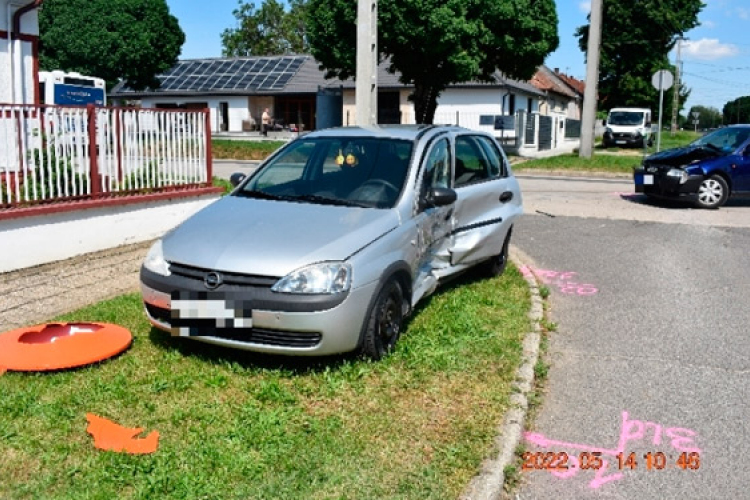 Két baleset történt Dombóváron egy nap alatt