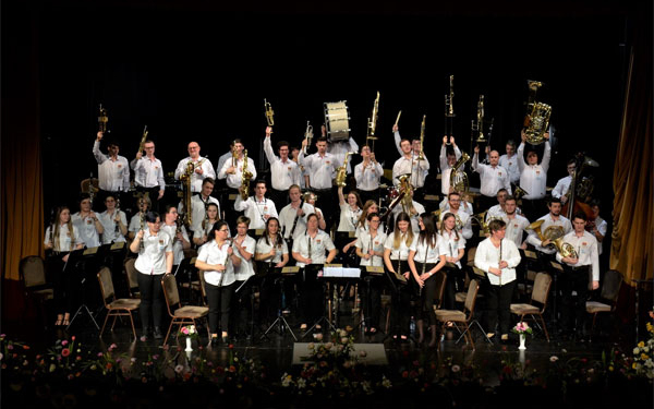 Ünnepi koncertet adott a Dombóvári Ifjúsági Fúvószenekar