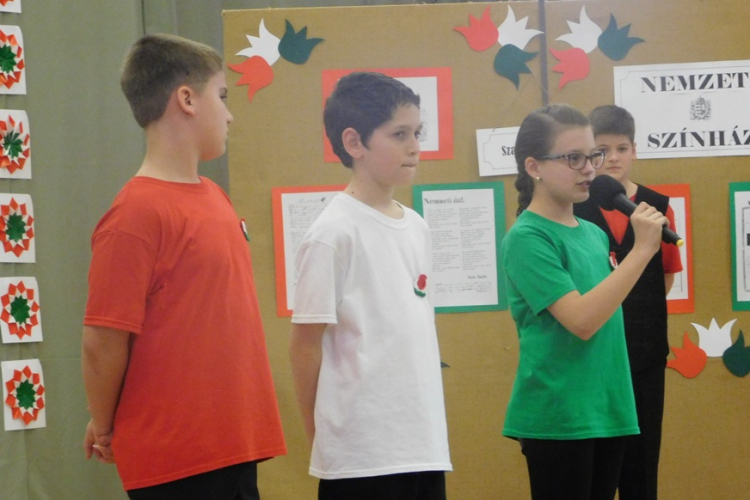 Március 15-i ünnep Kaposszekcsőn