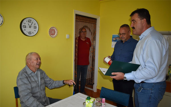 Kurucz Józsefet köszöntötték 95. születésnapján