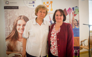 Markovits Edit különdíjat kapott a GEOMATECH projektzáró rendezvényén